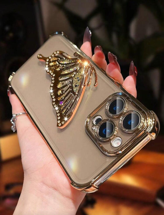 ButterflyGlow™ Liquid Sand Case 🦋✨