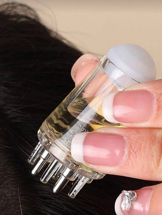 HairGlow™ Scalp Oil Applicator Comb & Massager 💆♀️✨
