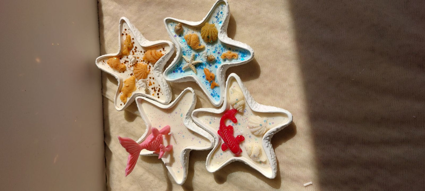 Ocean Bloom Luxury Candle – Inspired by the Sea, Scented with Elegance