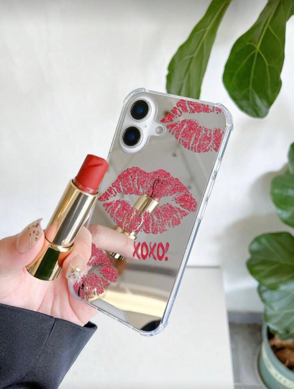 Just a Girl Mirror Kiss Case