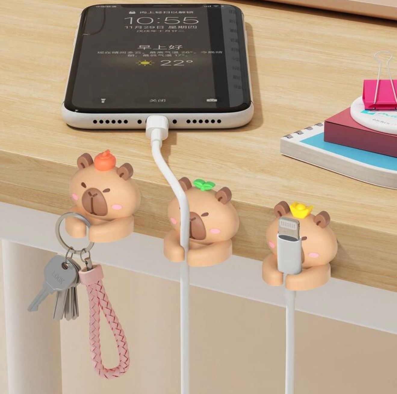 CordBuddy™ 2/3pcs Desktop Cable Manager