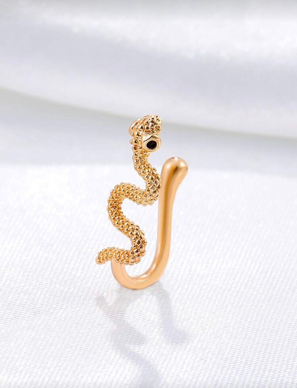 SerpentCharm™ Nose Ring 🐍✨