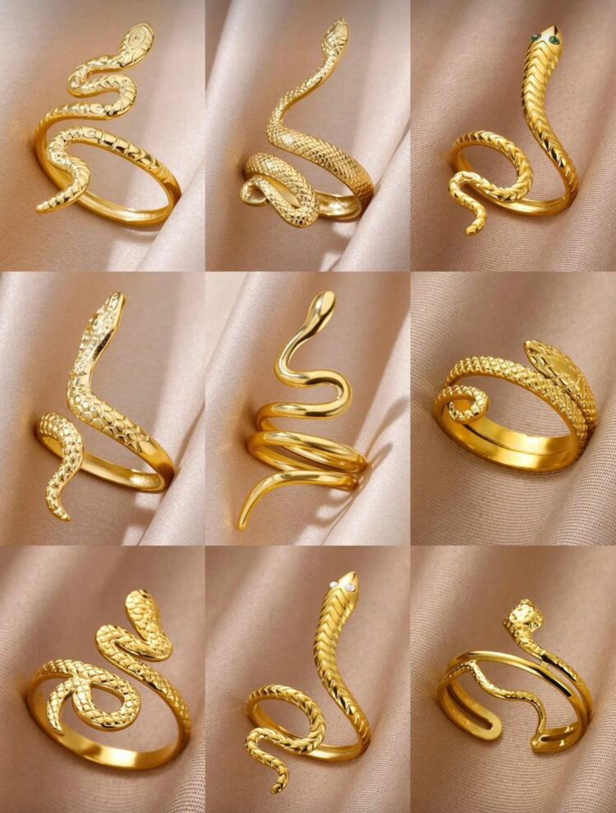 ViperGlow™ Adjustable Snake Ring 🐍✨