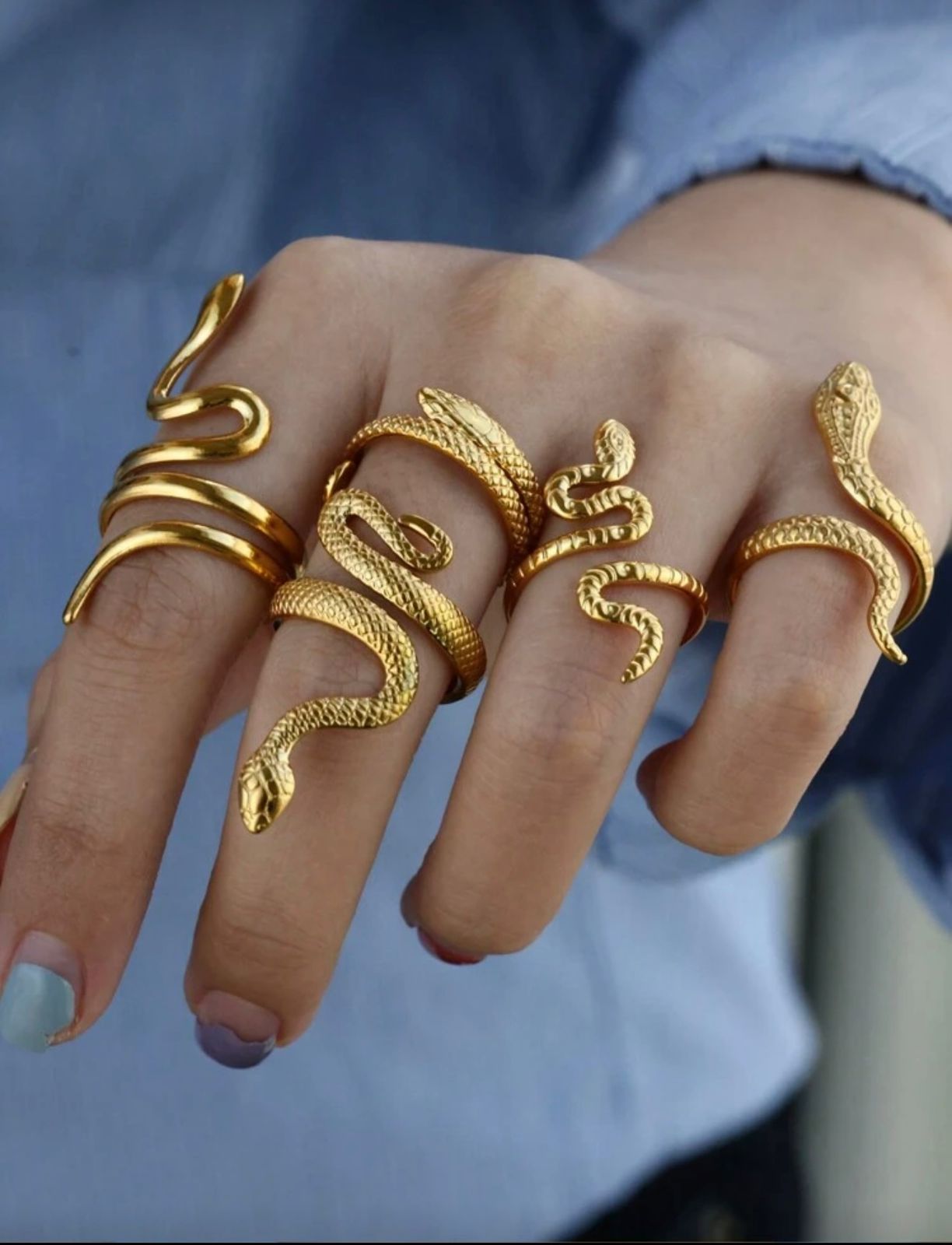 ViperGlow™ Adjustable Snake Ring 🐍✨