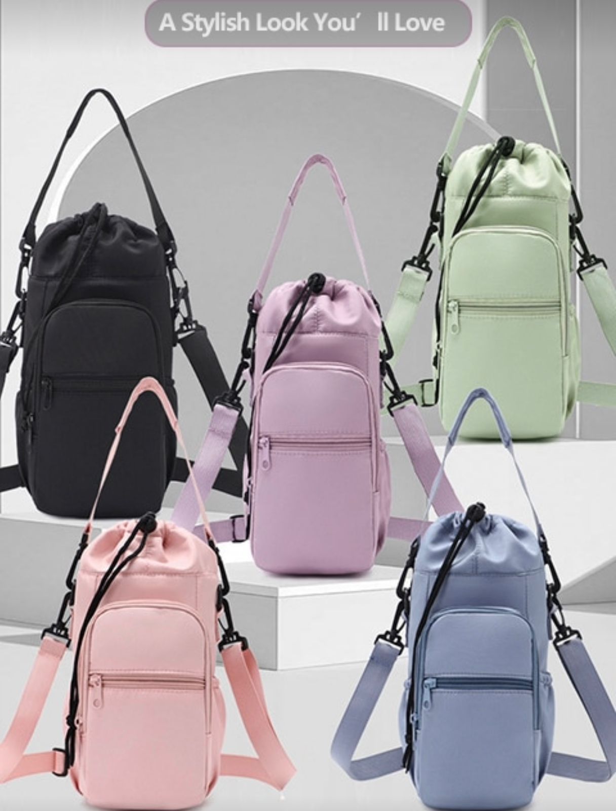 “Sip & Go Crossbody Bag”