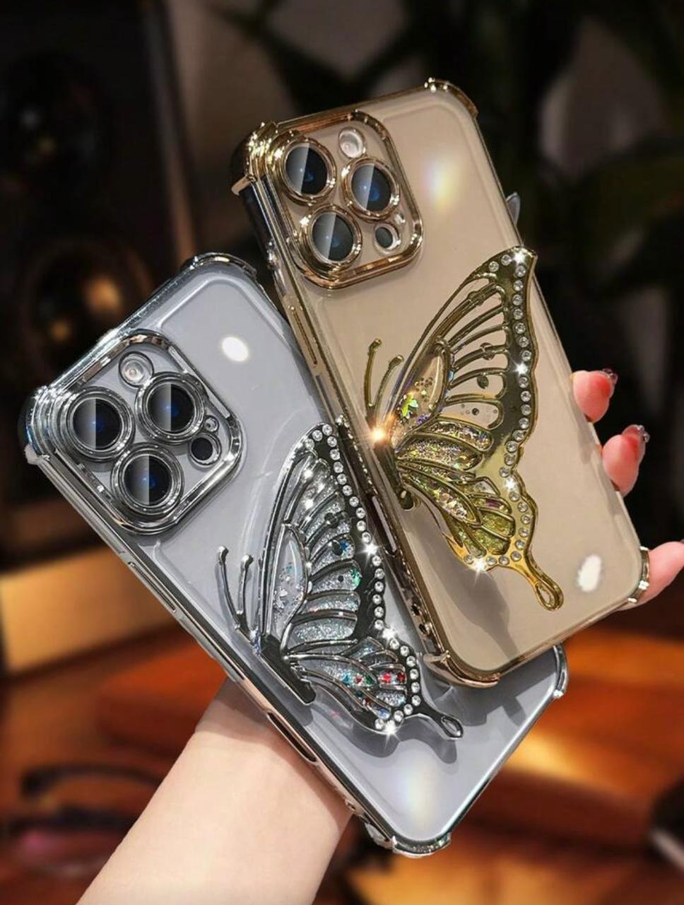 ButterflyGlow™ Liquid Sand Case 🦋✨