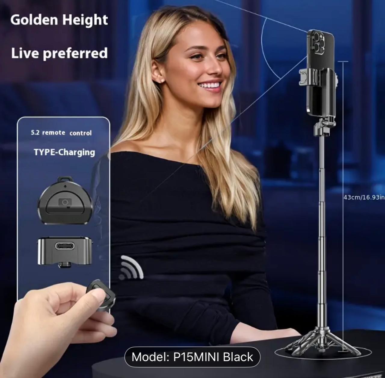 GripMax P15 | 360° Rotating 3-in-1 Creator Grip